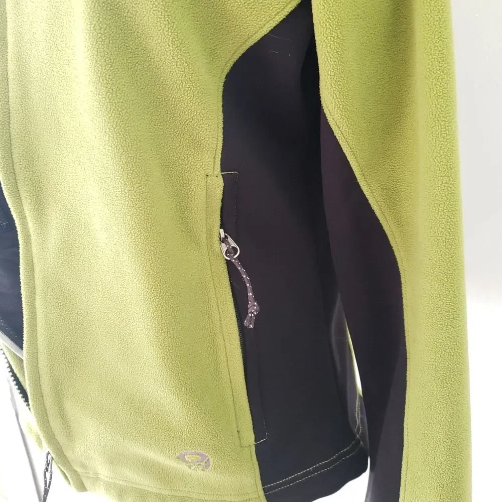Mountain Hardwear Windstopper Full Zip Fleece Outdoors Granola Women Small